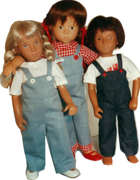PATTERN FOR SASHA /GREGOR /GOTZ OVERALLS & BLOUSE
