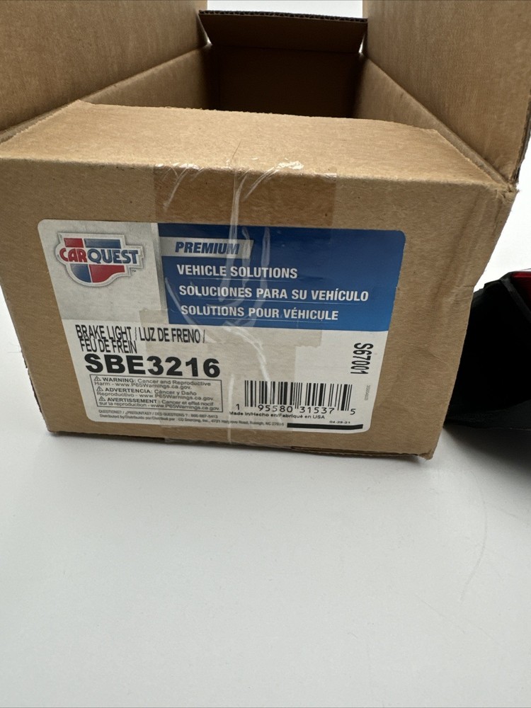 Center High Mount Stop Light CARQUEST SBE3216