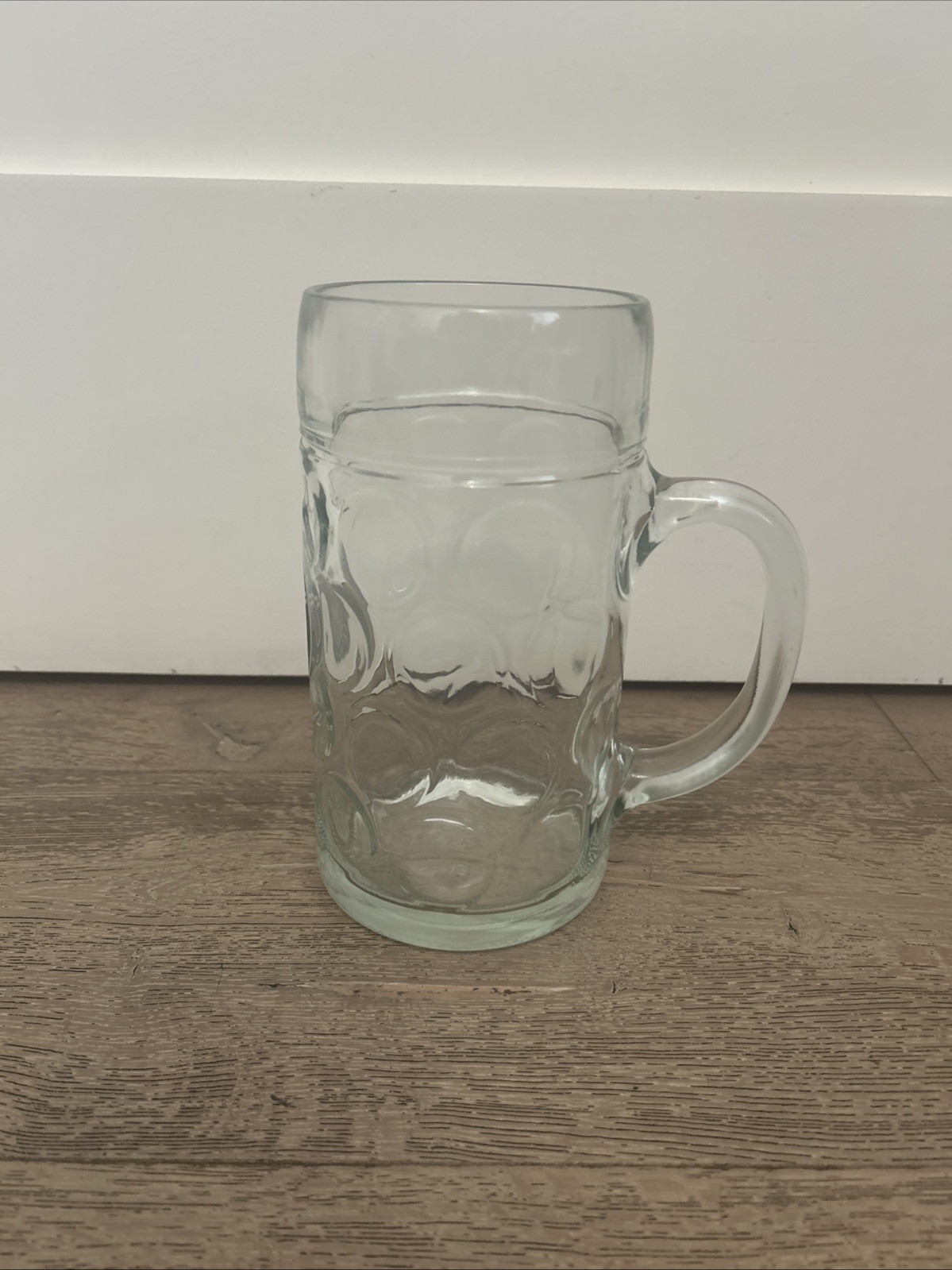 Paulaner Munchen German 1 Liter Glass Beer Stein Mug