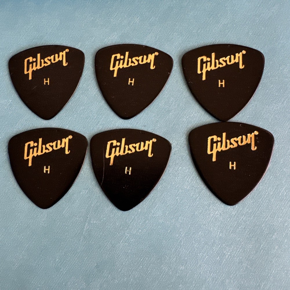 Gibson Guitar picks Standard  Heavy (6 Picks)