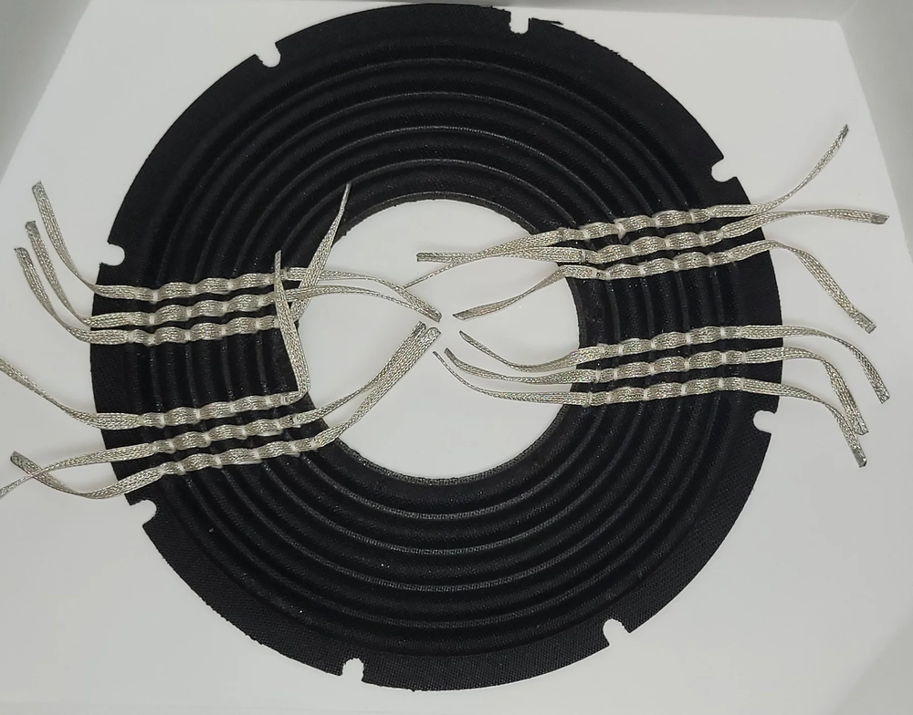 10" Spider Pack 3 Layers Triple Wire Leads - Stiff
