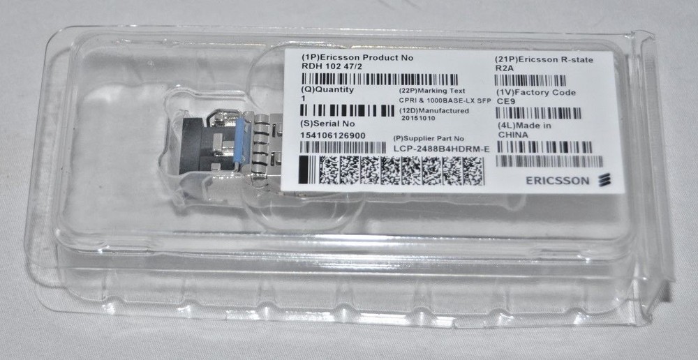Optical Transceiver Module RDH 102 47/2 R2A Ericsson Delta Electronics SFP