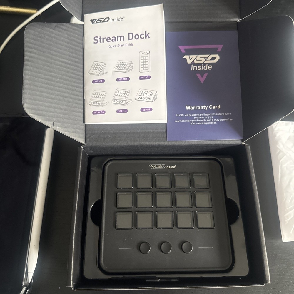 Stream Dock Streaming Console & Hub customizable LCD Macro keys Content Creators