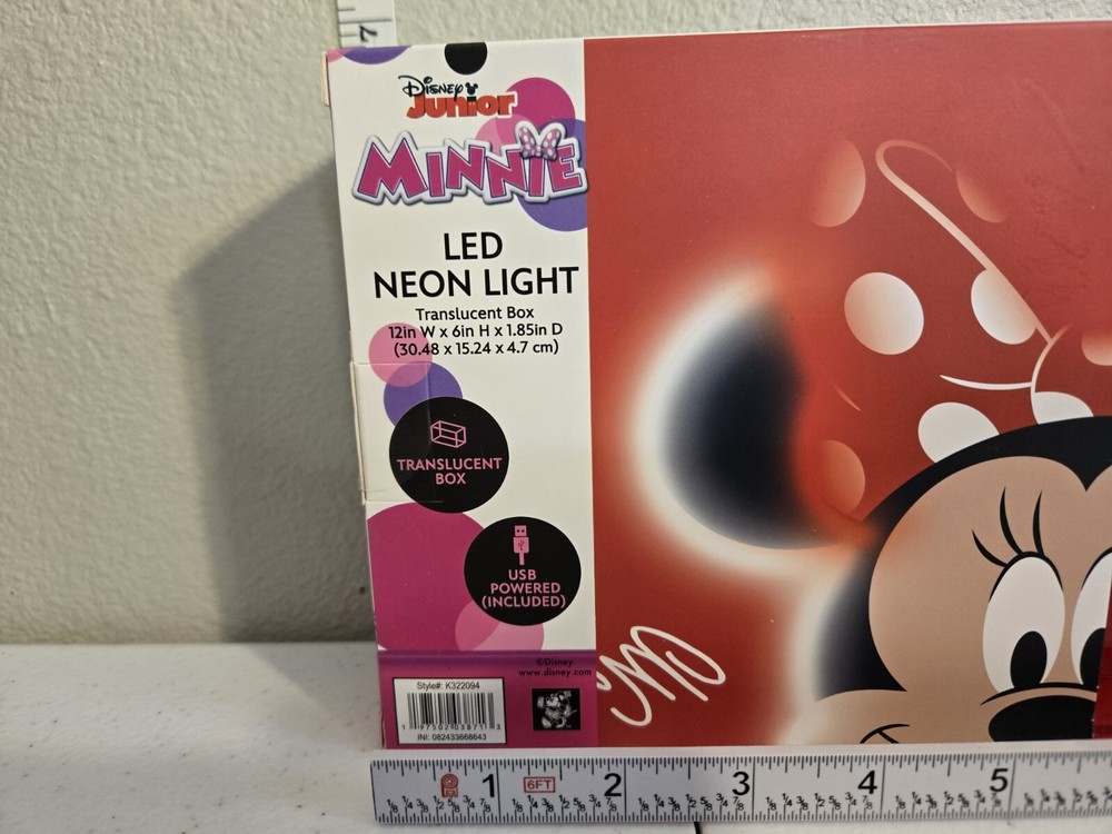 Disney Minnie Mouse LED Neon Light
