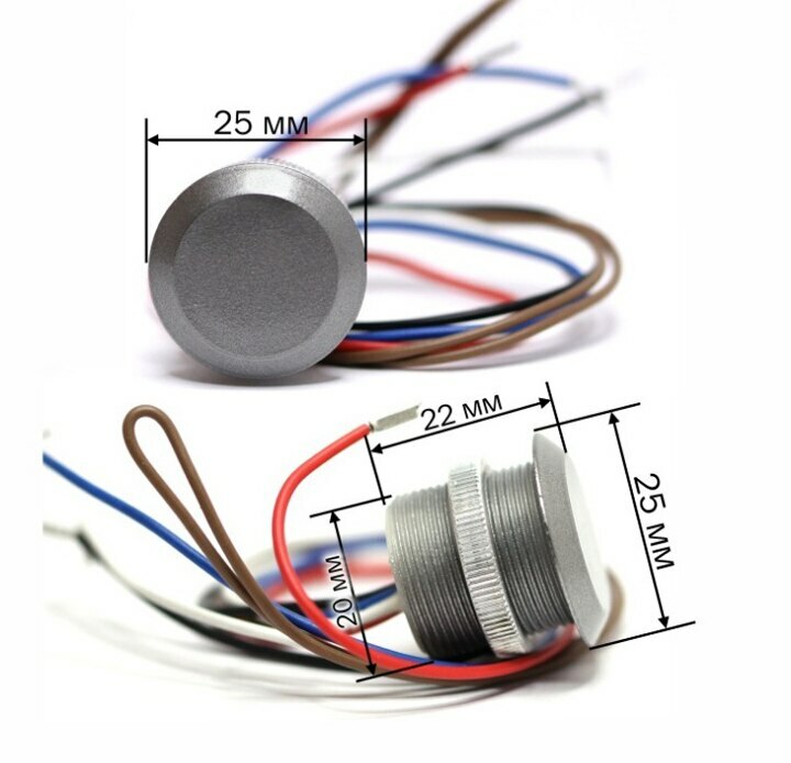 Hide Mini RFID Reader 125K EM4100 Proximity Wiegand26 For Access control. USA