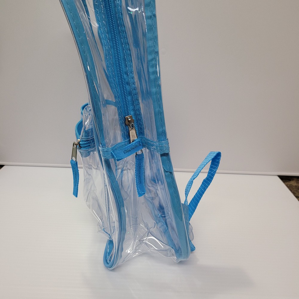 BioWorld Clearview BackPack w Turquoise Trim