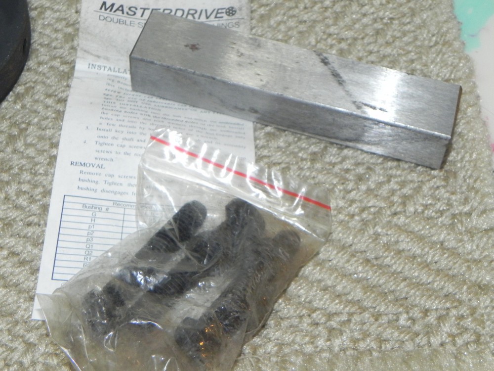 MasterDrive R2-3 Double Split Tapered Bushing, 3" Bore