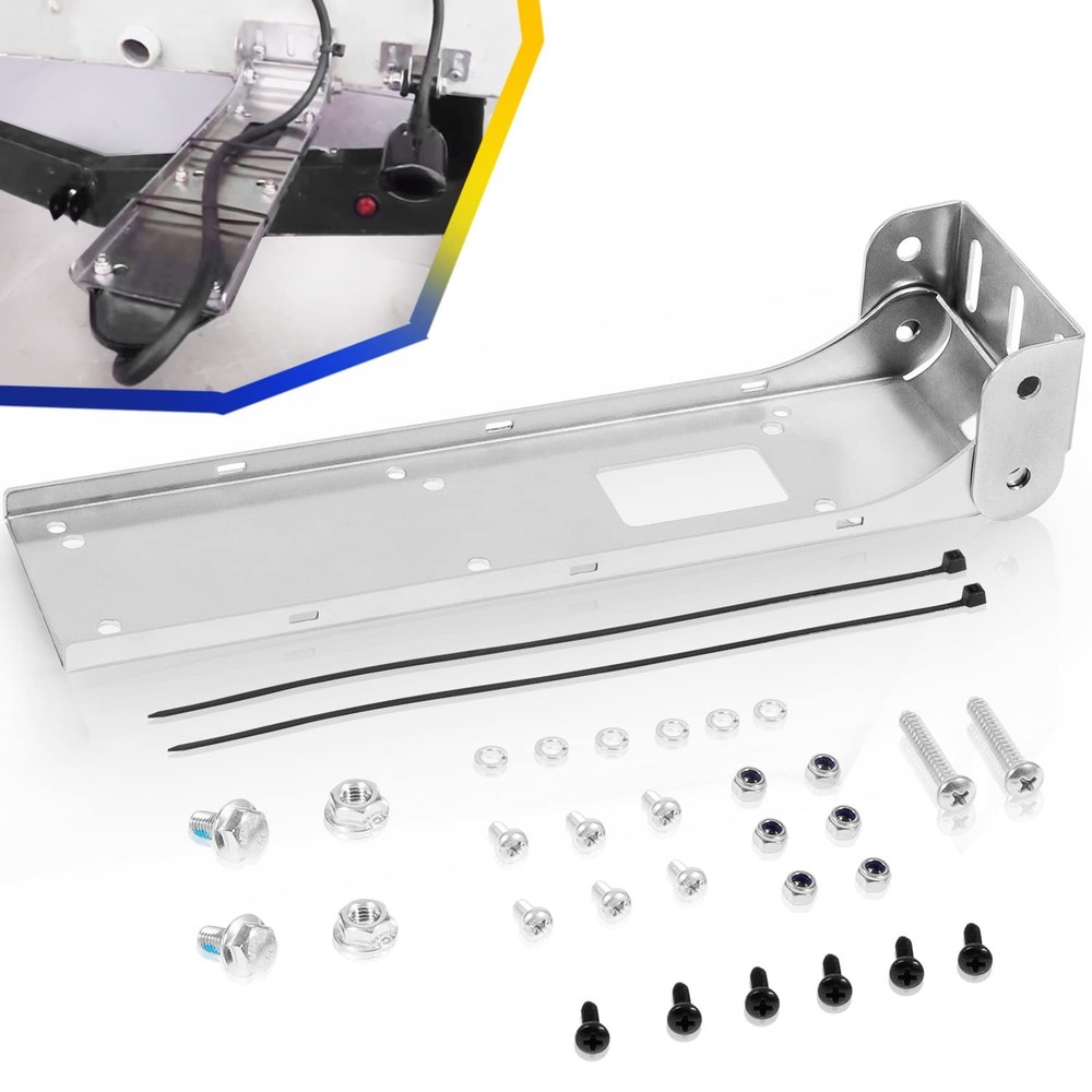 000-12603-001 Transom Transducer Mount Bracket for StructureScan 3D, Silver