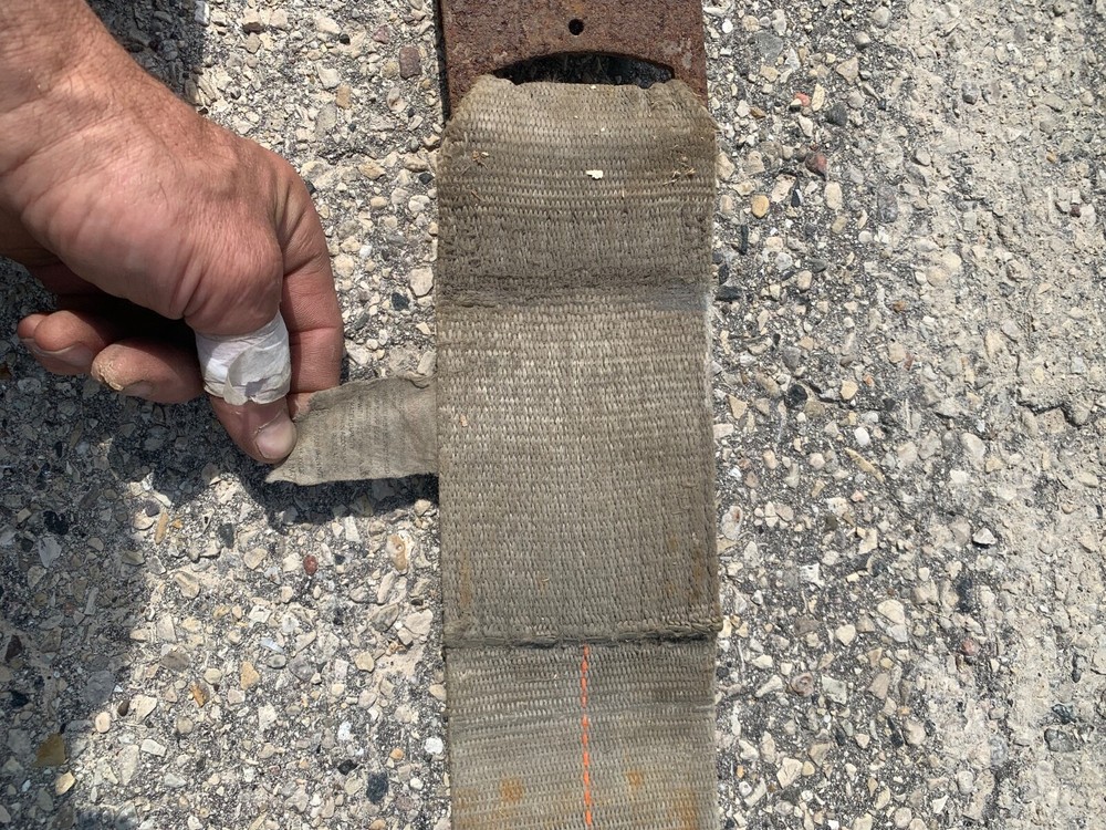 4" Flat-Hook Semi Truck Load/Winch Straps