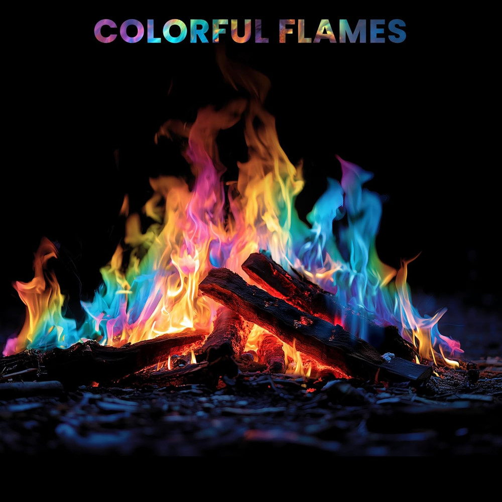 Magical Flames Fire Color Changing Packets Fire Pit (12 Pack), Fire Color Packet