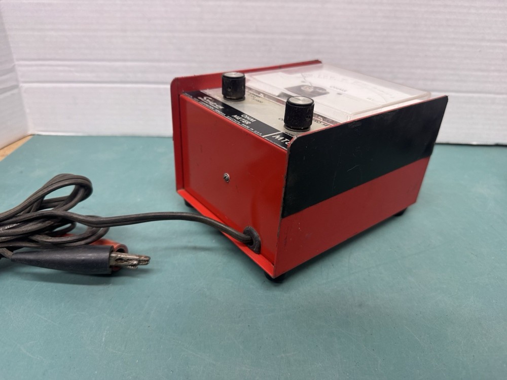 Vintage Snap On MT806 Ohm Meter Fully Functional!!