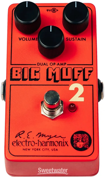 Electro-Harmonix Big Muff Pi 2 Fuzz Pedal