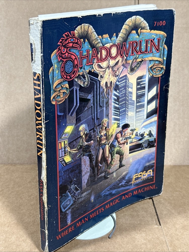 FASA Shadowrun Where Man Meets Magic And Machine 7100