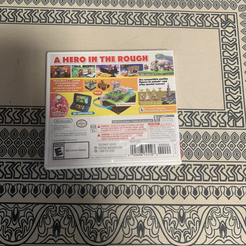 Captain Toad *Case Only* *NO GAME