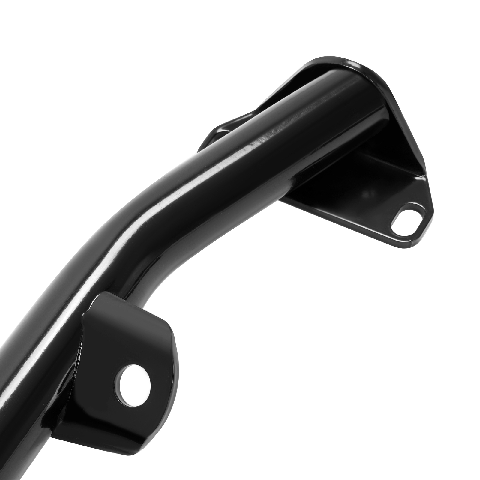 Black Rear Steel Tubular Shock Crossmember Mount For Chevy 150 210 Bel Air 55-57