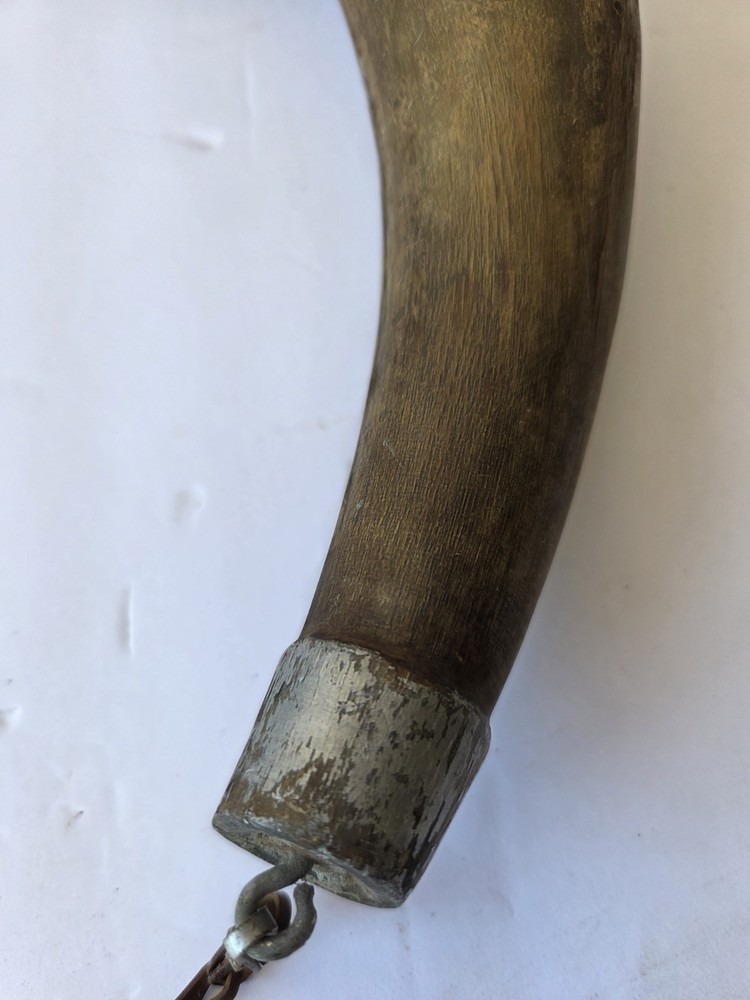 2-Antique Powder Horn