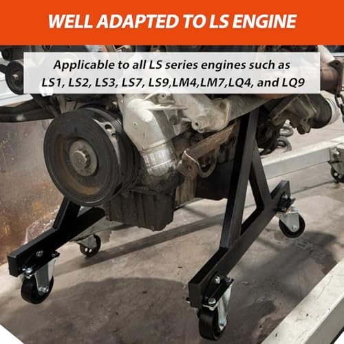 Engine Stand for LS Engines Cradle Compatible with V8 Engine 2 PCS LS Engine