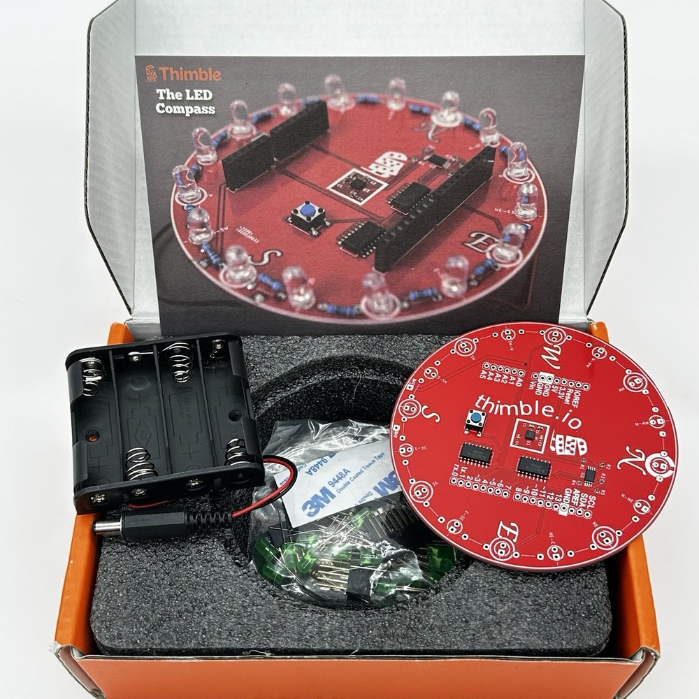 Thimble Thimble.io LED Compass STEM Kit Complete NEW UNUSED OPEN BOX