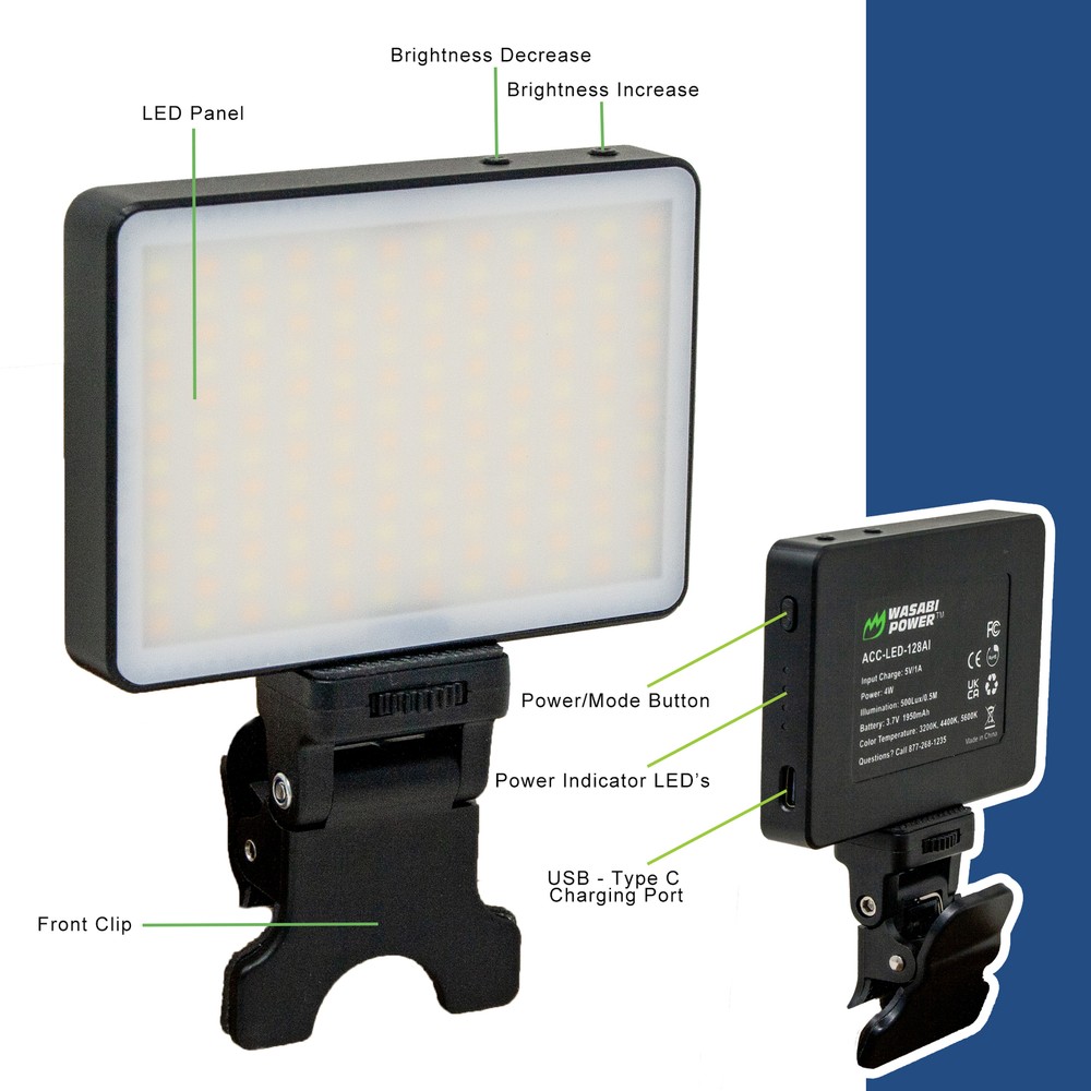 Wasabi Power LED Fill Light