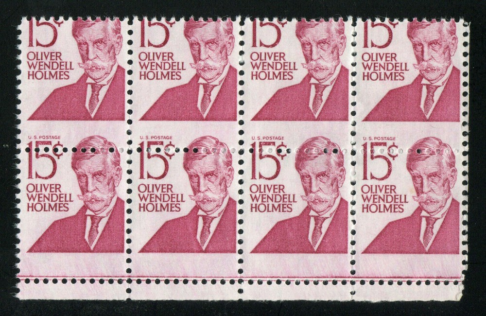 US 1968 Scott 1288 Holmes Error Perforation Shift Mint Never Hinged MNH EFO |