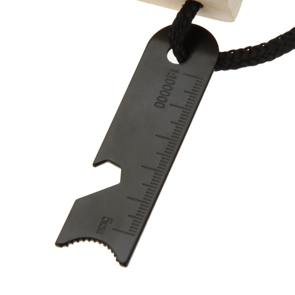 2Pc Fire Starter Flint Steel Striker Survival Kit Ferro Rod Outdoor Camping Tool