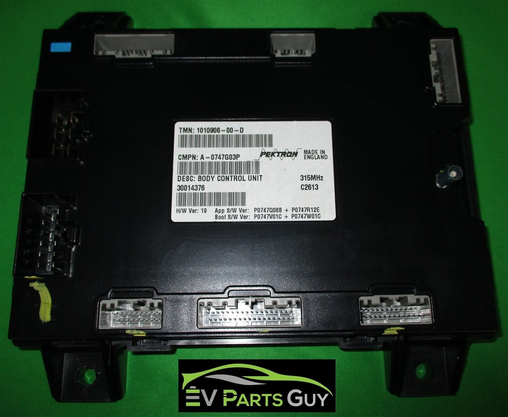 Tesla Model S 2012-2016 BODY CONTROL MODULE UNIT - 1010906-00-D