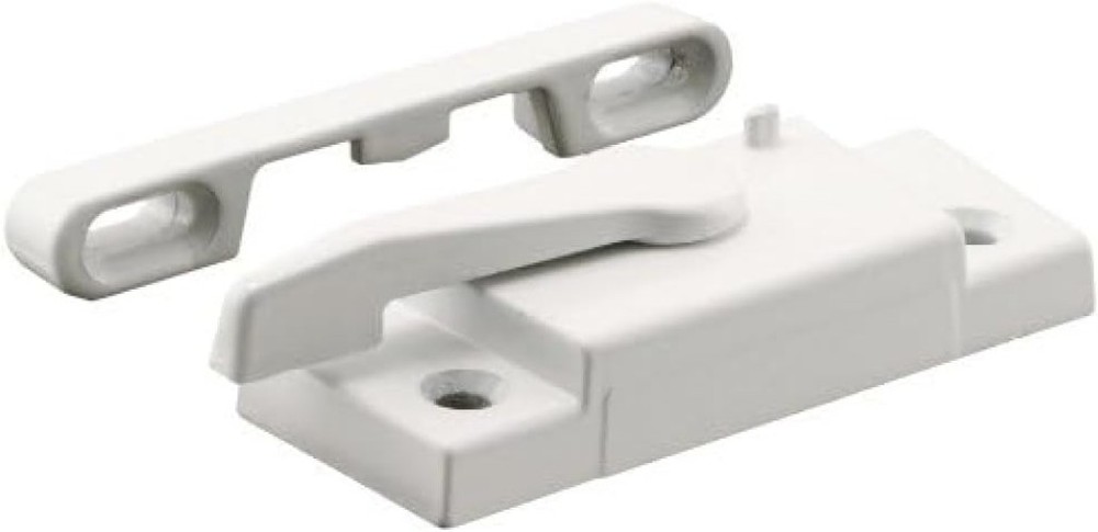 Secure Your Home with Right-Hand Sash Lock for Vertical Sliding Windows - White
