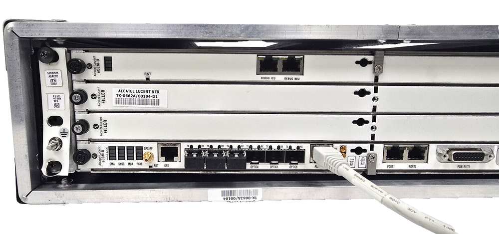 Alcatel Lucent 9926 BBU V2 w/ eCEM-U,eCCM-U PCM E1/T1 MOA