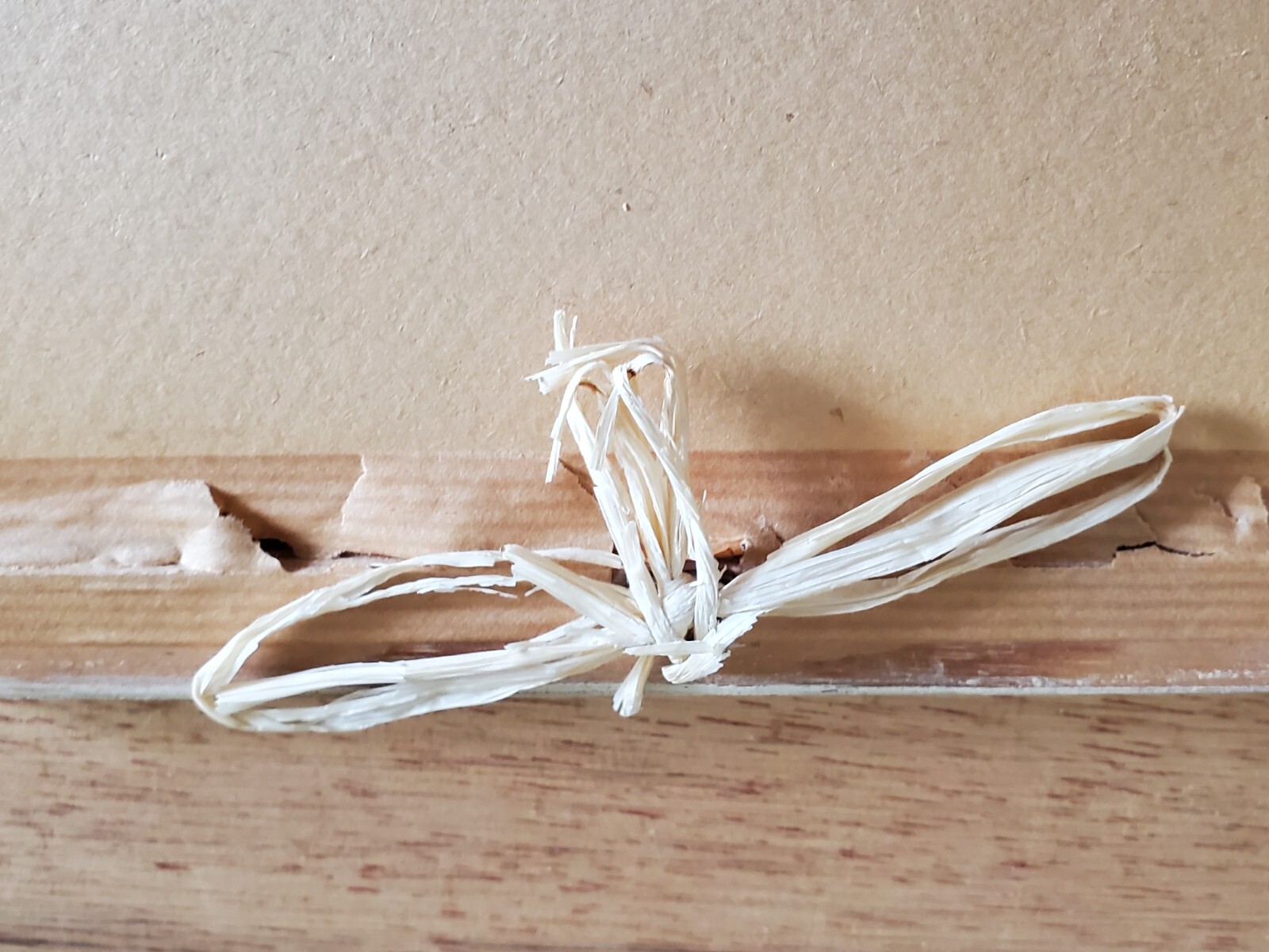 Mountain Scene Church Wall Art Hanging Decor Unsure Unusual Vintage Bamboo Inlay