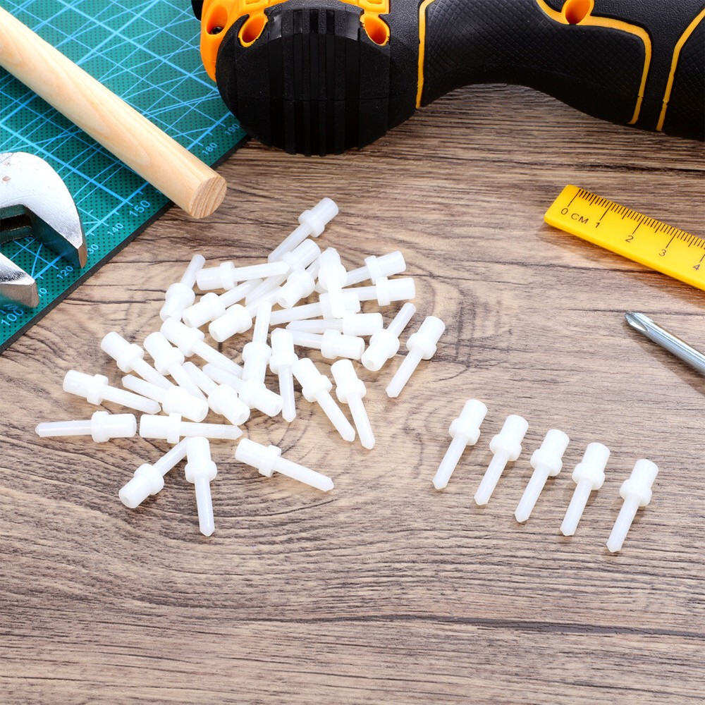 60Pcs Plastic Shutter Pin Replacements - Spring Loaded Repair