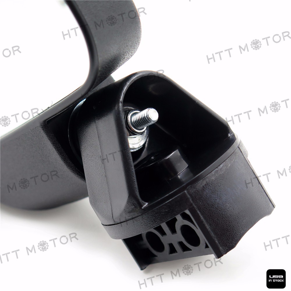 Mirror Set UTV Side View High Impact Break Away Convex 1 5/8" - 2" Roll Cage
