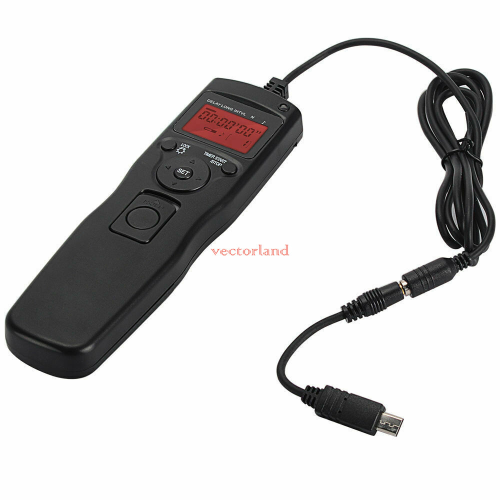 Timer Remote Control Shutter Release for Sony A58 A7 A7iii A3000 A6000 NEX-3N