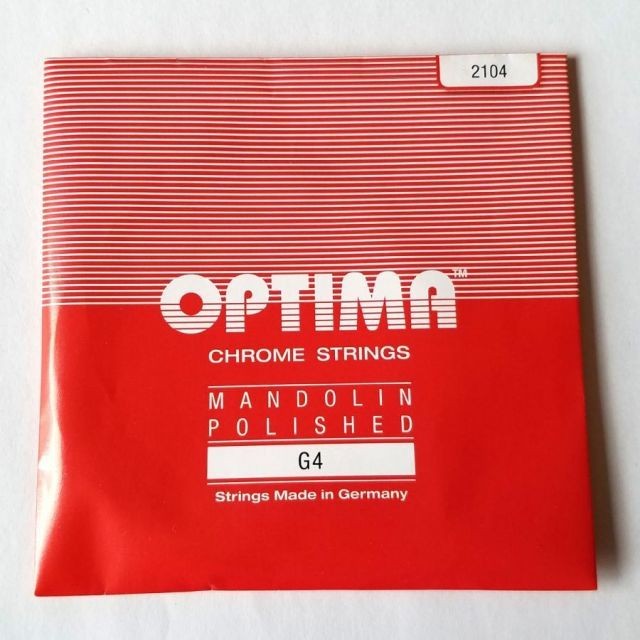 [OPTIMA] Optima Mandolin Strings Red G4 Strings Rose Strings 2 Pieces