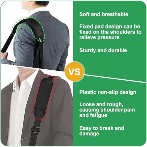 Ameri 52" Bag Shoulder Strap, Universal Adjustable Shoulder Belt Replacement