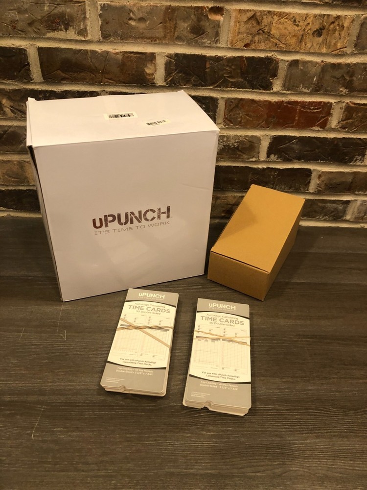 UPUNCH AUTO-ALIGN CALCULATING TIME CLOCK BUNDLE UB2300