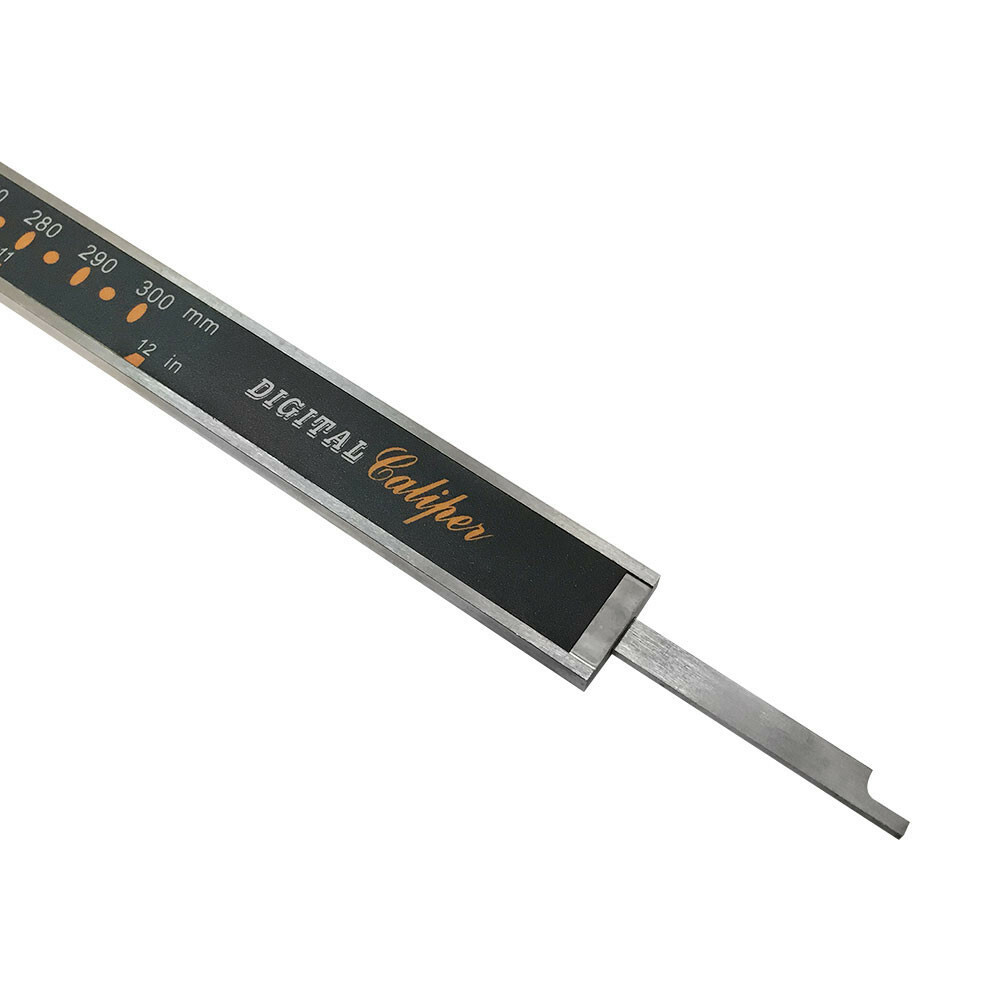 Electronic Digital Caliper MM Inch Conversion Ruler Measurement 12'' / 300mm