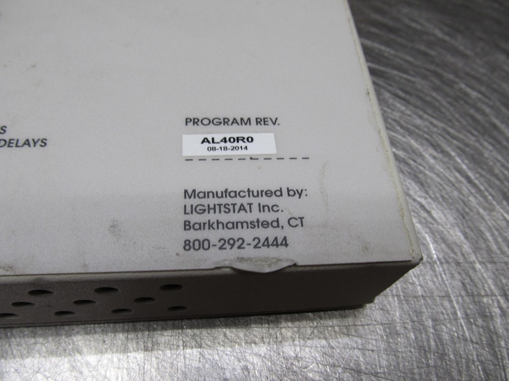 LIGHTSTAT LA00049 REV-K Automatic Lighting Control System