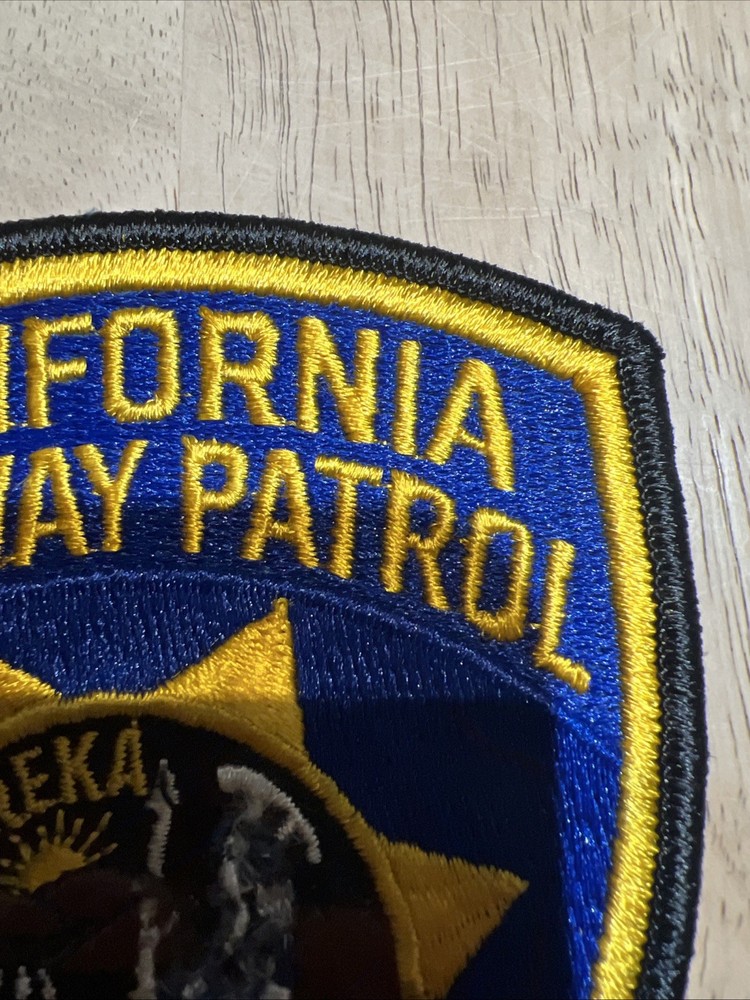California Highway Patrol CHP Eureka Shoulder Uniform Patch
