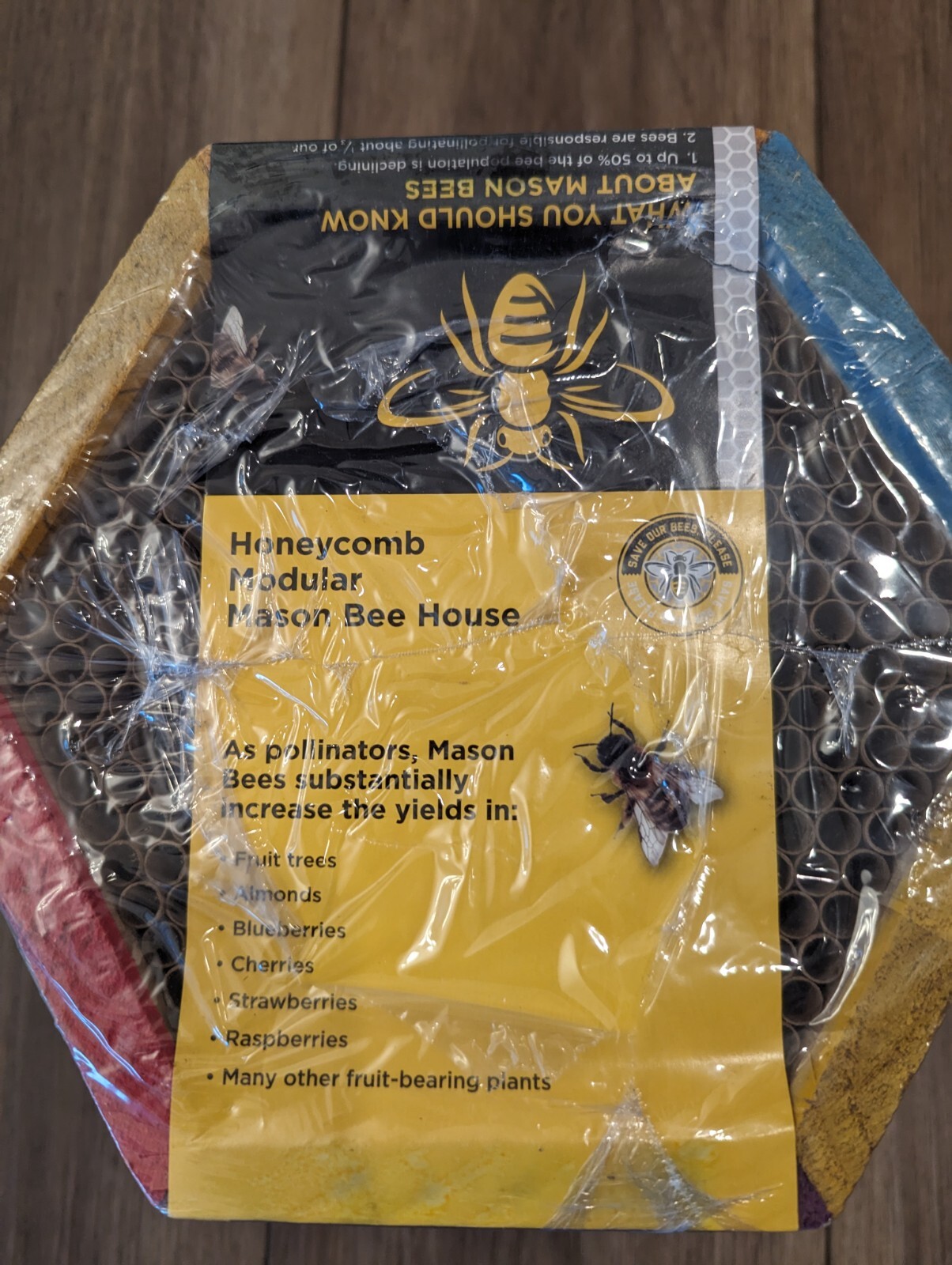 Honeycomb Modular Mason Bee House