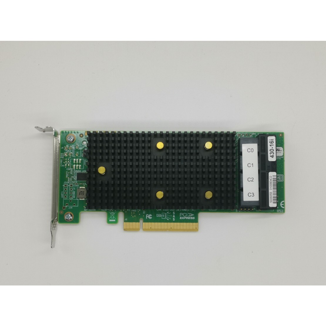 Lenovo 430-16I HBA 12Gbs PCIe 16 Port IT Mode JBOD+4x 8643 SATA/SAS Cable lot US