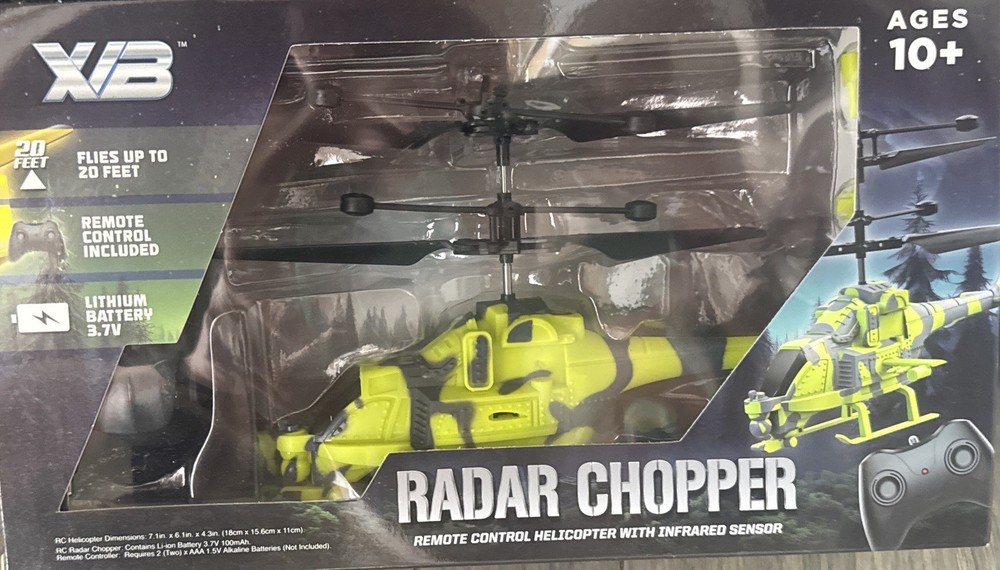 Radar Chopper R/C Helicopter with Remote Control