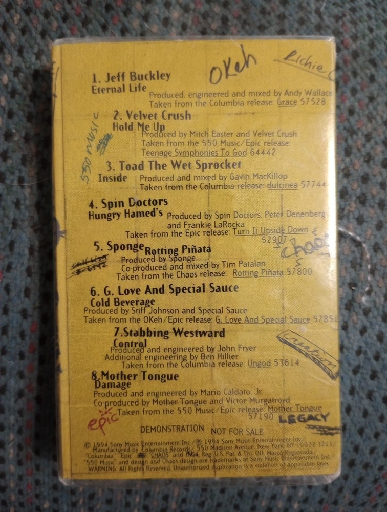 Now Serving...Sealed Promo Cassette