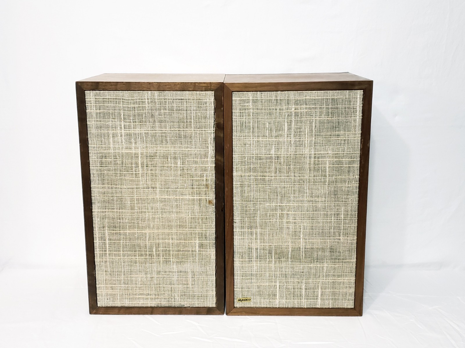 Pair of Vintage Dynaco A-25 Speakers Denmark Tested Working Good Condition