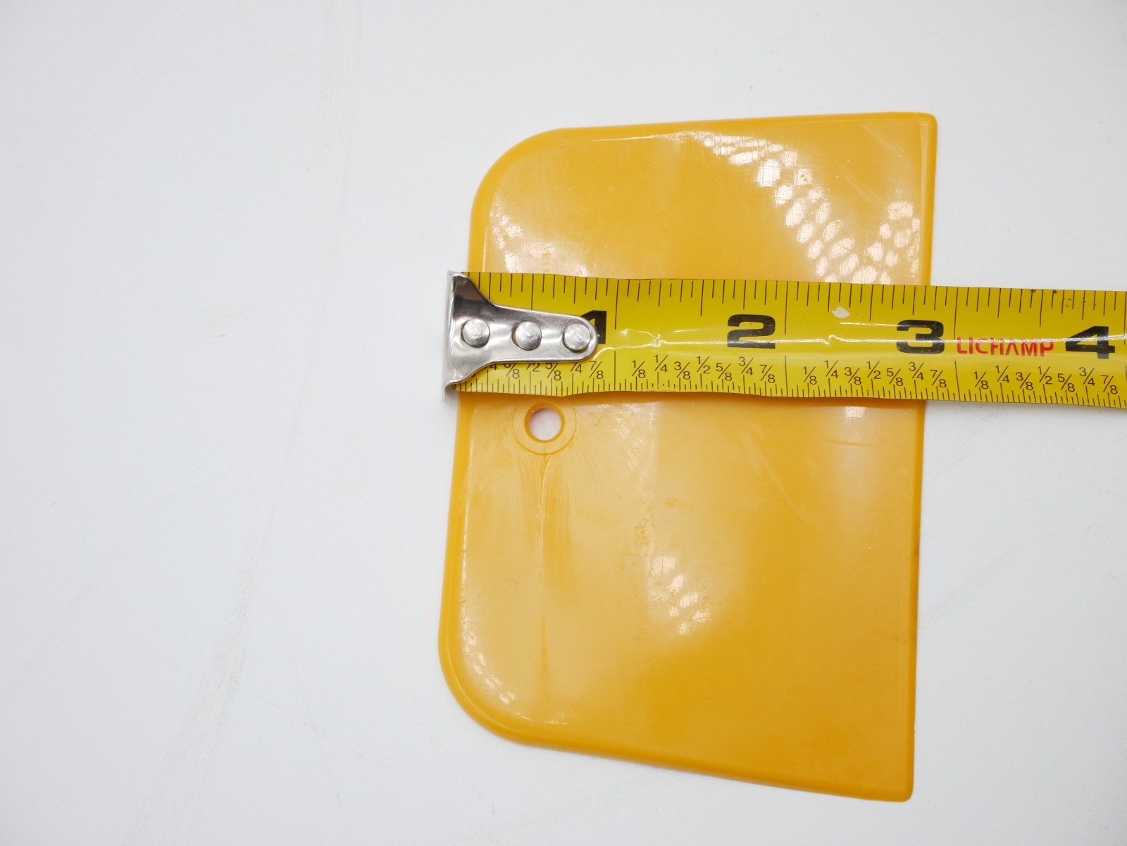 4" Reusable Yellow Plastic Spreaders (50-Pack) for Auto Body Filler