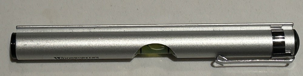 Vintage Woodworker’s Journal Pocket Level Tool