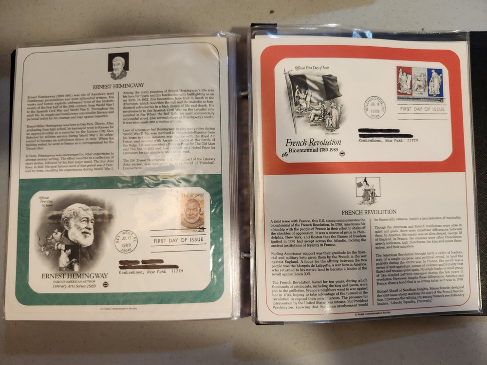 1989 FIRST DAY COVERS COMPLETE SET RARE GREAT CONDITION!!!