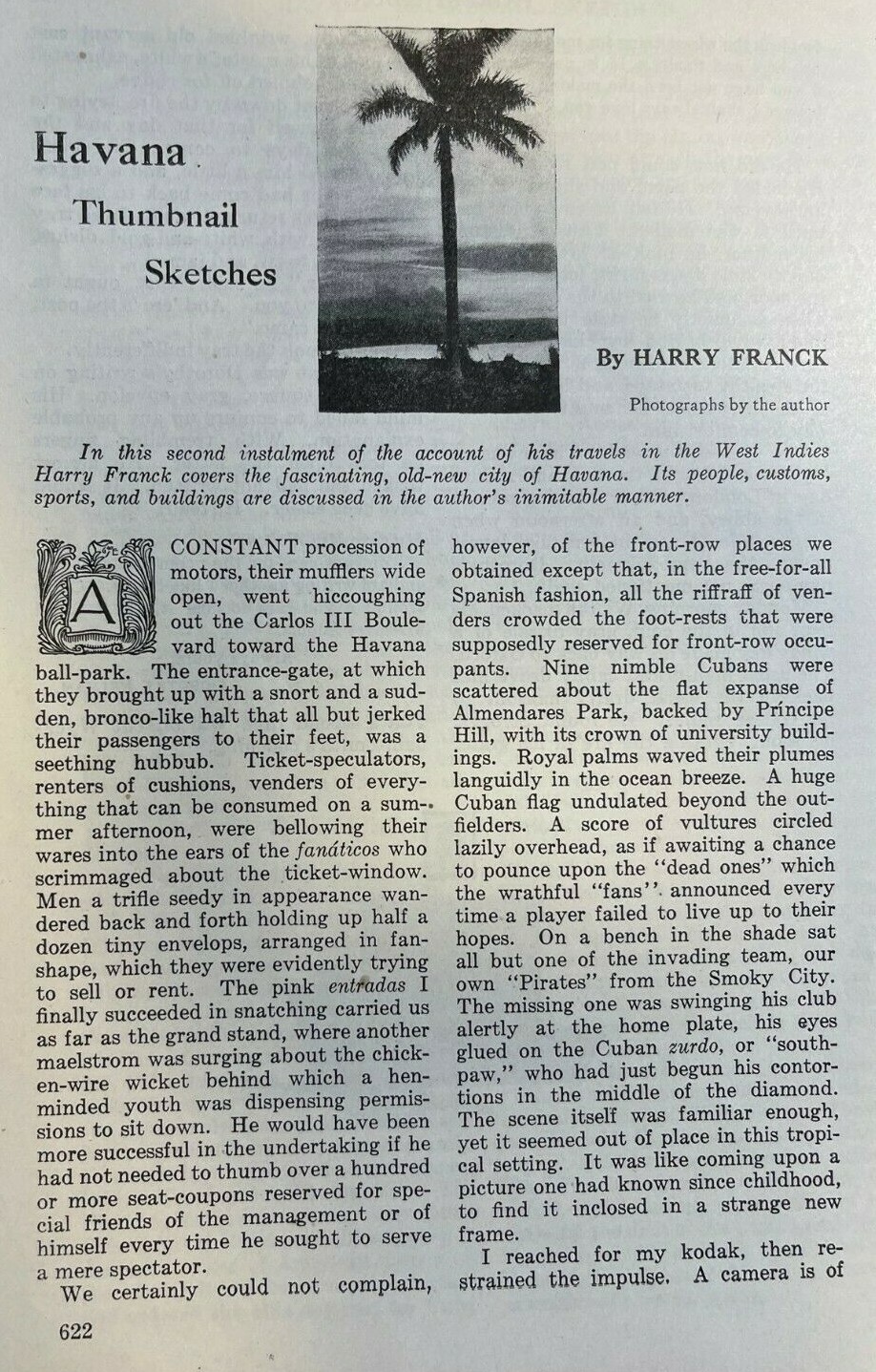 1920 Havana Cuba Presidential Palace Statue of Maceo