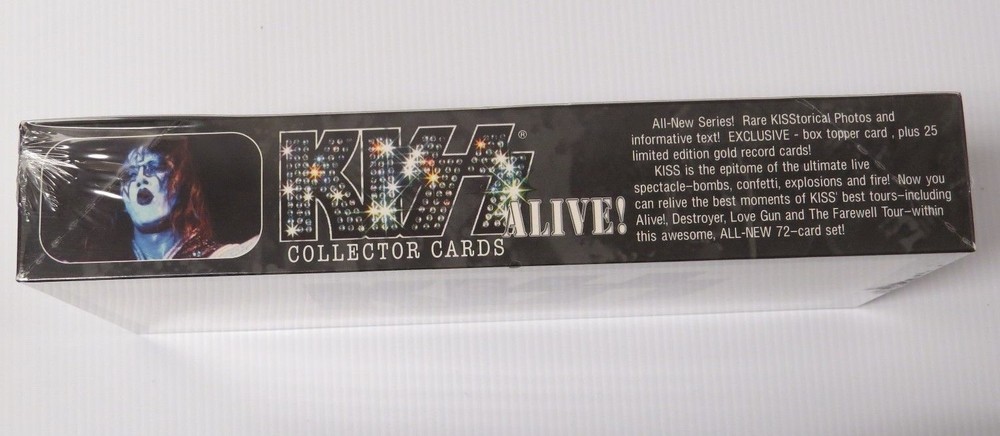 KISS ALIVE! TRADING CARDS SEALED 36 PACK BOX 2001