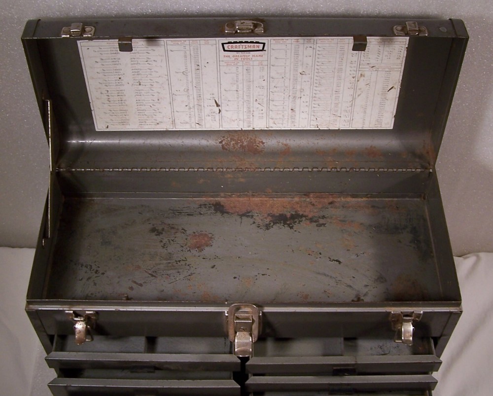 Craftsman Machinist Toolbox, Crown Logo, 7 Drawer