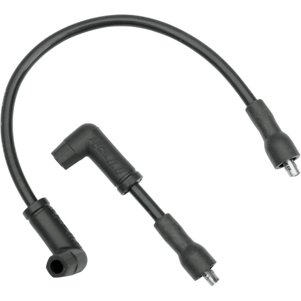 Accel 8.8mm Custom Fit Spark Plug Wire Set, Black | 172071K